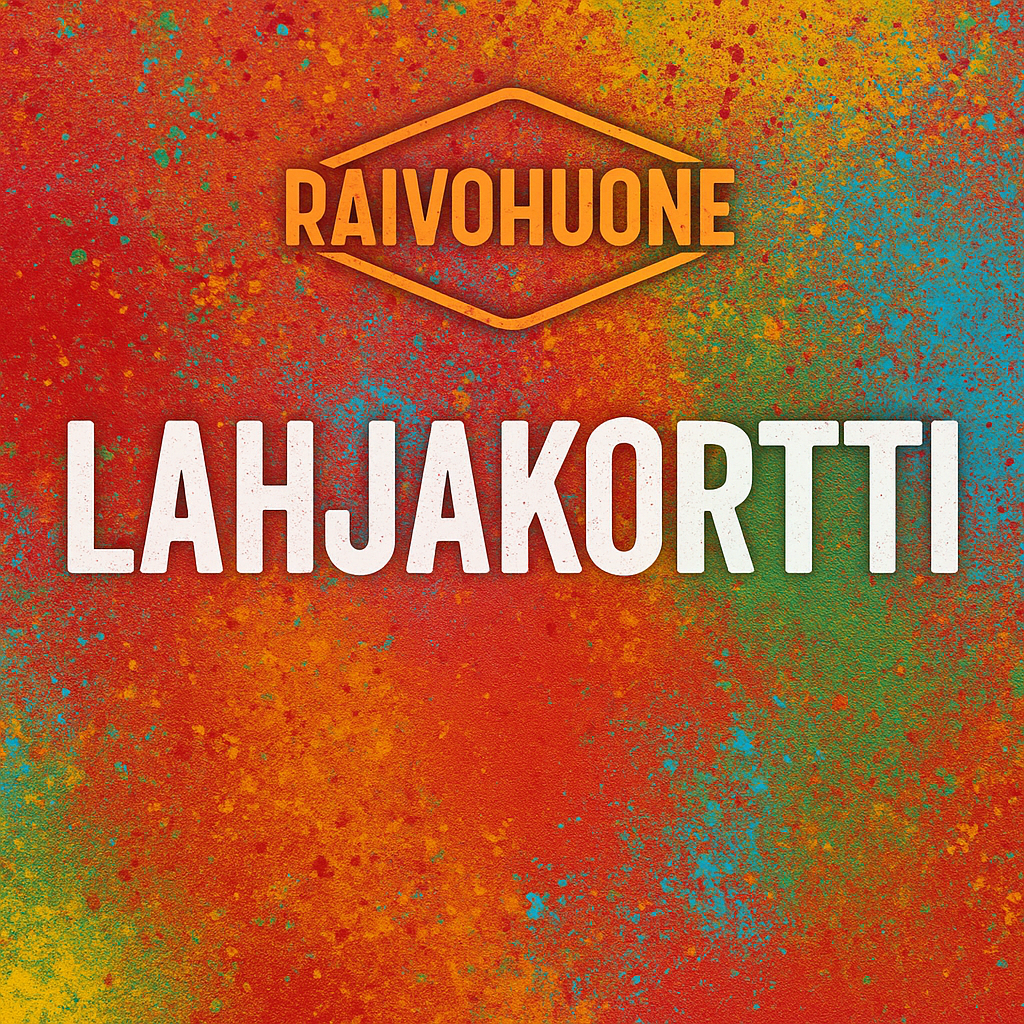 Raivohuoneen lahjakortti